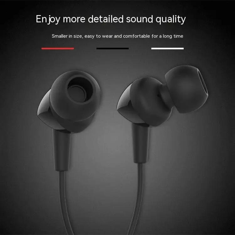 Earphone In-ear Dynamic Bass Boost Subwoofer Music Mobile Phone Earphone In-ear Wired Charge Hub X