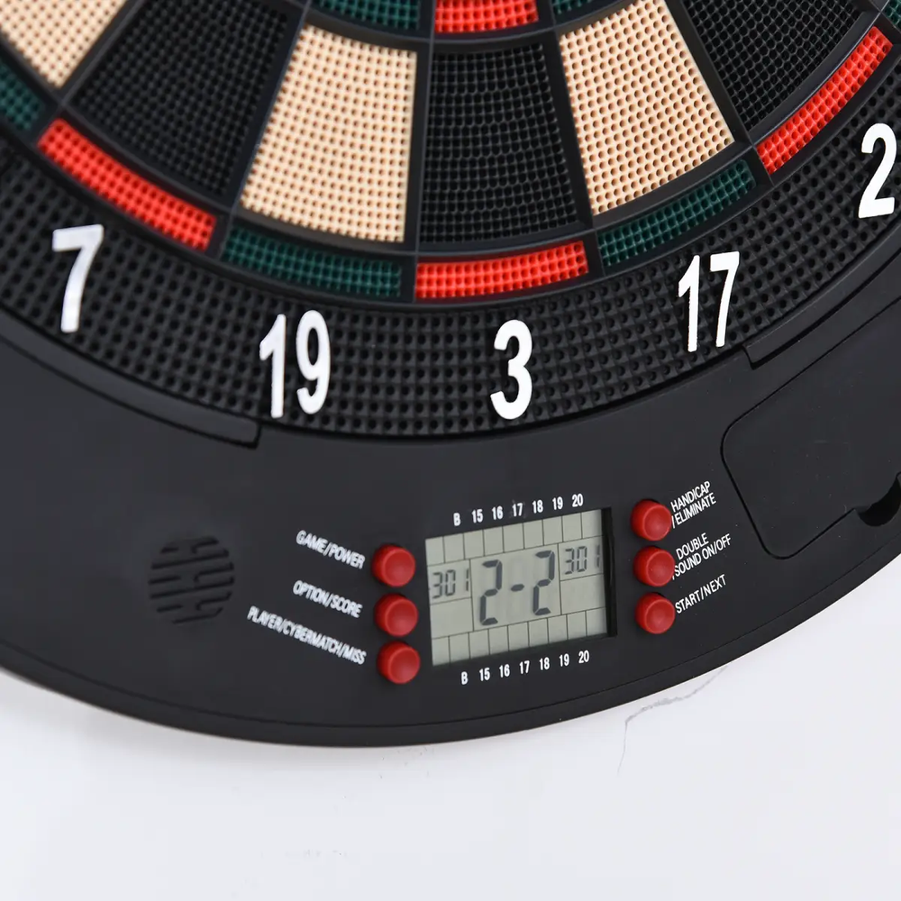 Electronic Dartboard Set 26 Games and 185 Variations with 6 Darts Unbranded