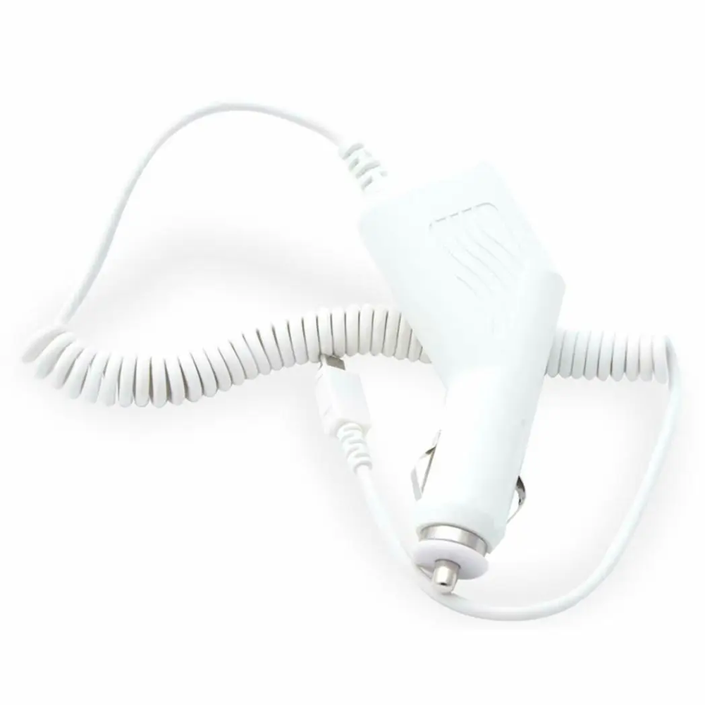 FX Car Charger For Micro USB Devices, 650mAh - White FX Factory