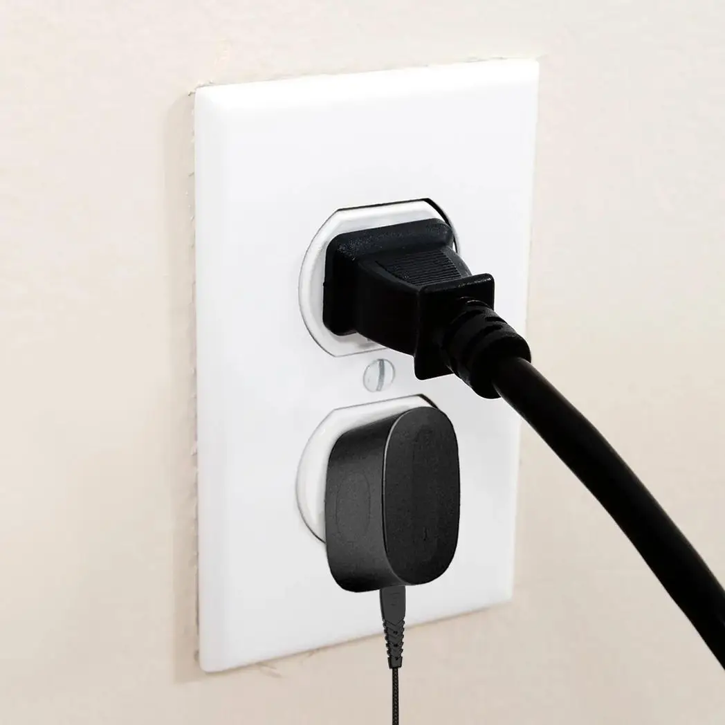 FX Multicoloured Dual USB Mains Charger 2.4 AMP Plug (EU), Black FX