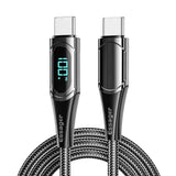 Fast Charge 100W Dual Type-c Super Fast Charge Data Cable Charge Hub X