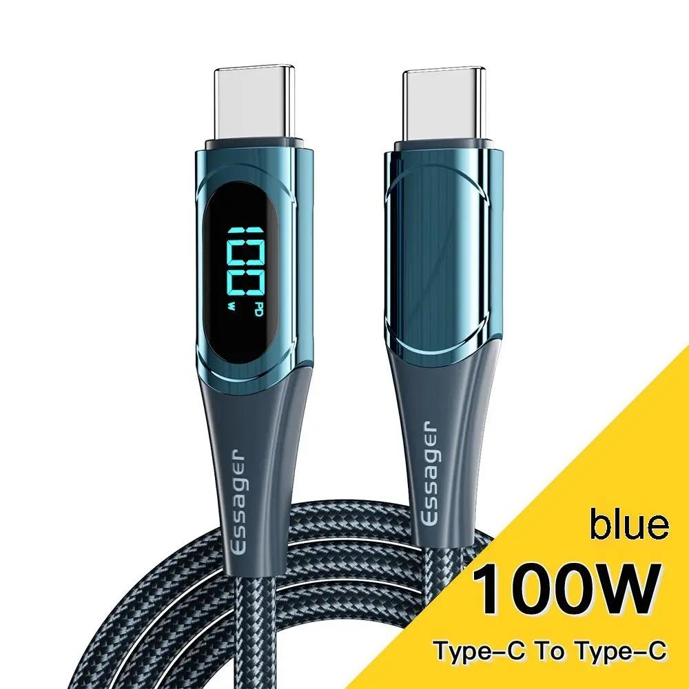 Fast Charge 100W Dual Type-c Super Fast Charge Data Cable Charge Hub X