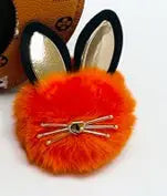 Faux Fur Ball Ladies Bag Key Chain Car Pendant Charge Hub X
