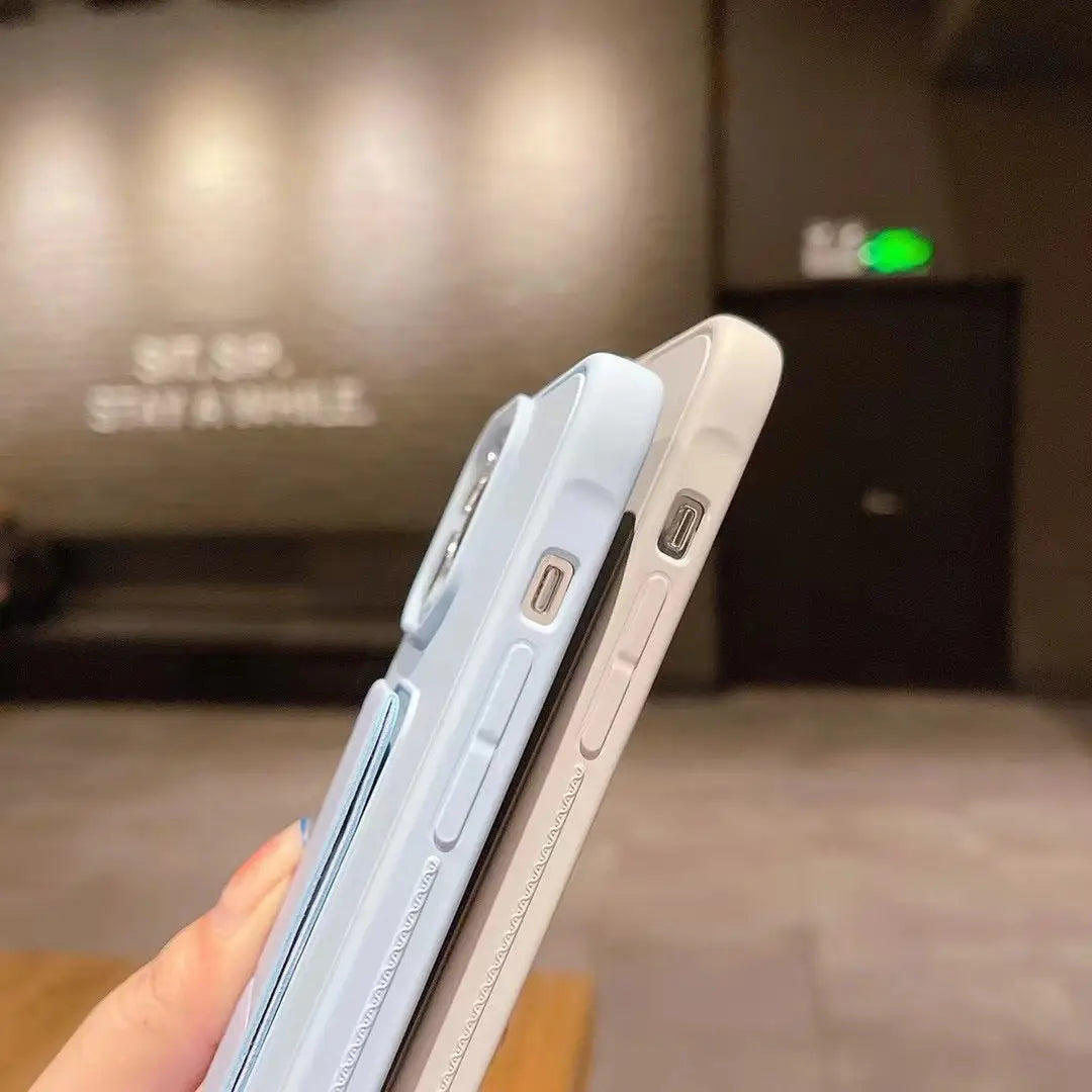 Foldable Shockproof Phone Case with Kickstand – Drop Resistant Protective Cover Charge Hub X