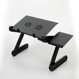 Folding Desk Retractable Adjustable Study Desk In Bed Aluminum Alloy Notebook Computer Bracket Lazy Desk Charge Hub X