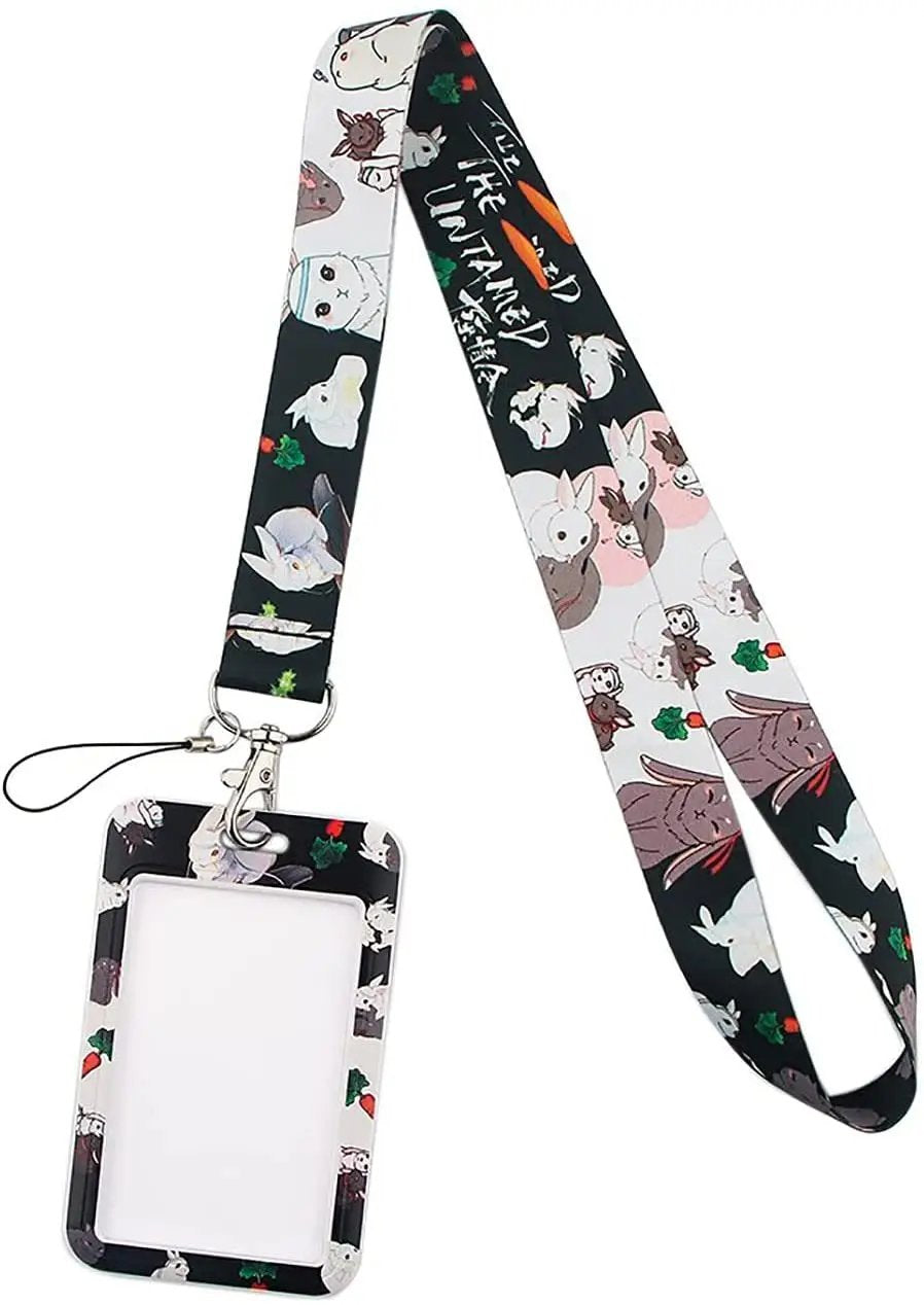 Funny Lanyard Set 9 Styles ID Card Holder Keychain Chargehub X