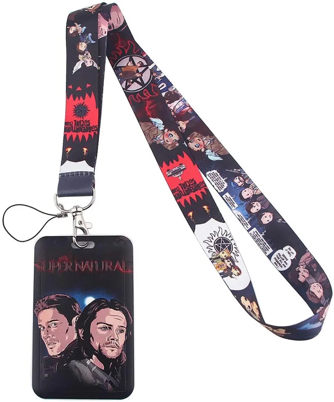 Funny Lanyard Set 9 Styles ID Card Holder Keychain Chargehub X