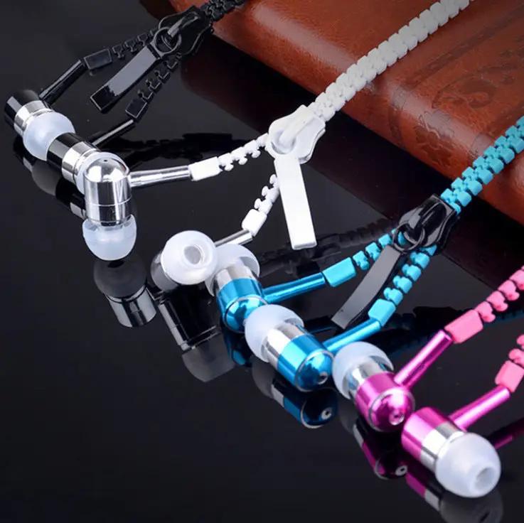 Glowing Zipper Earphones Charge Hub X