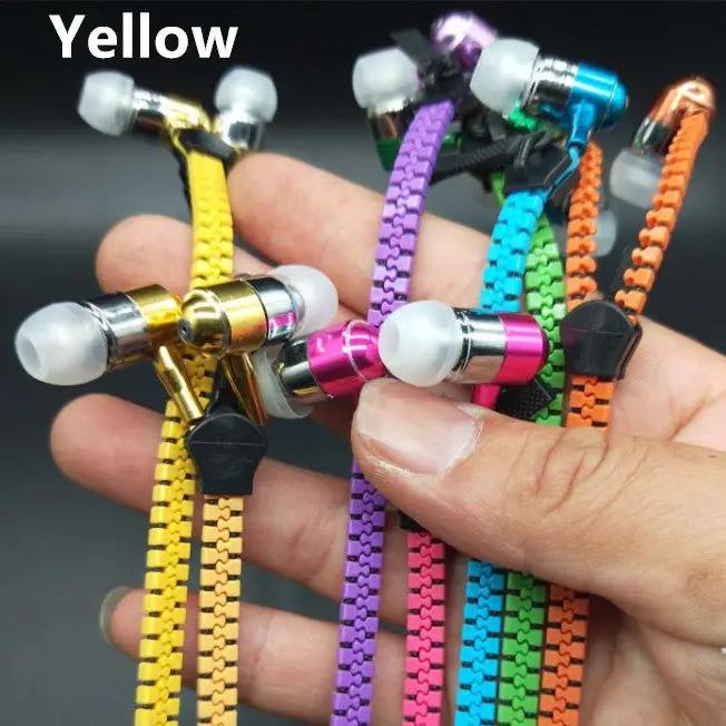 Glowing Zipper Earphones Charge Hub X