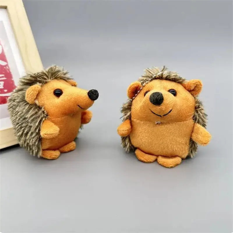 Hedgehog Plush Keychain-2