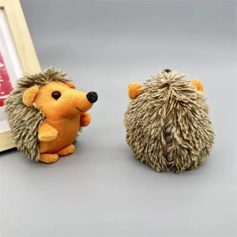 Hedgehog Plush Keychain-3