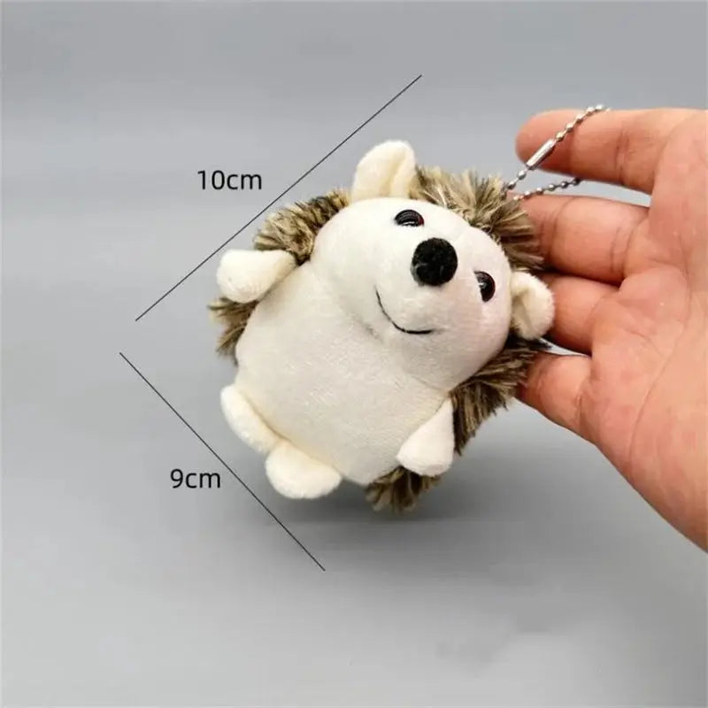 Hedgehog Plush Keychain-4