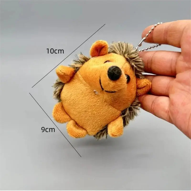 Hedgehog Plush Keychain-5