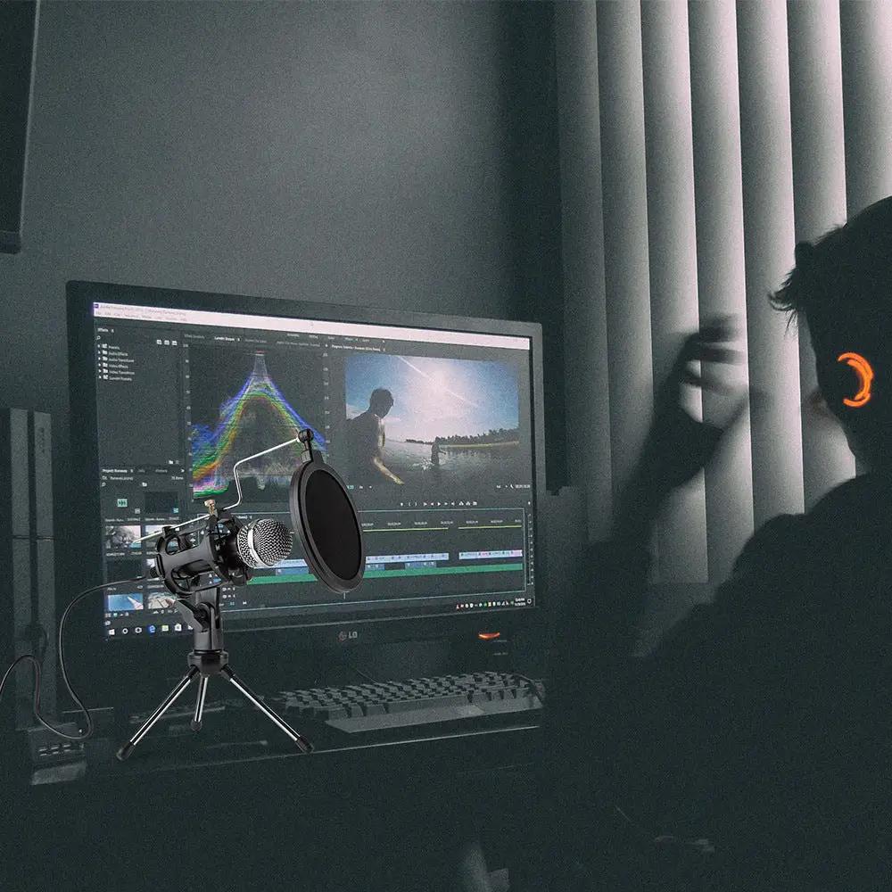 Home Mobile Phone Computer Available Desktop Microphone Charge Hub X