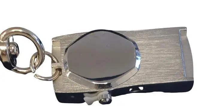 Imperial Key Chain Clock Mobile Phone Silver IMP705- CLEARANCE NEEDS RE-BATTERY Imperial