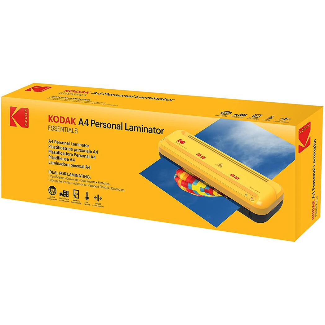 KODAK Laminator, Yellow/Black, A4 Kodak