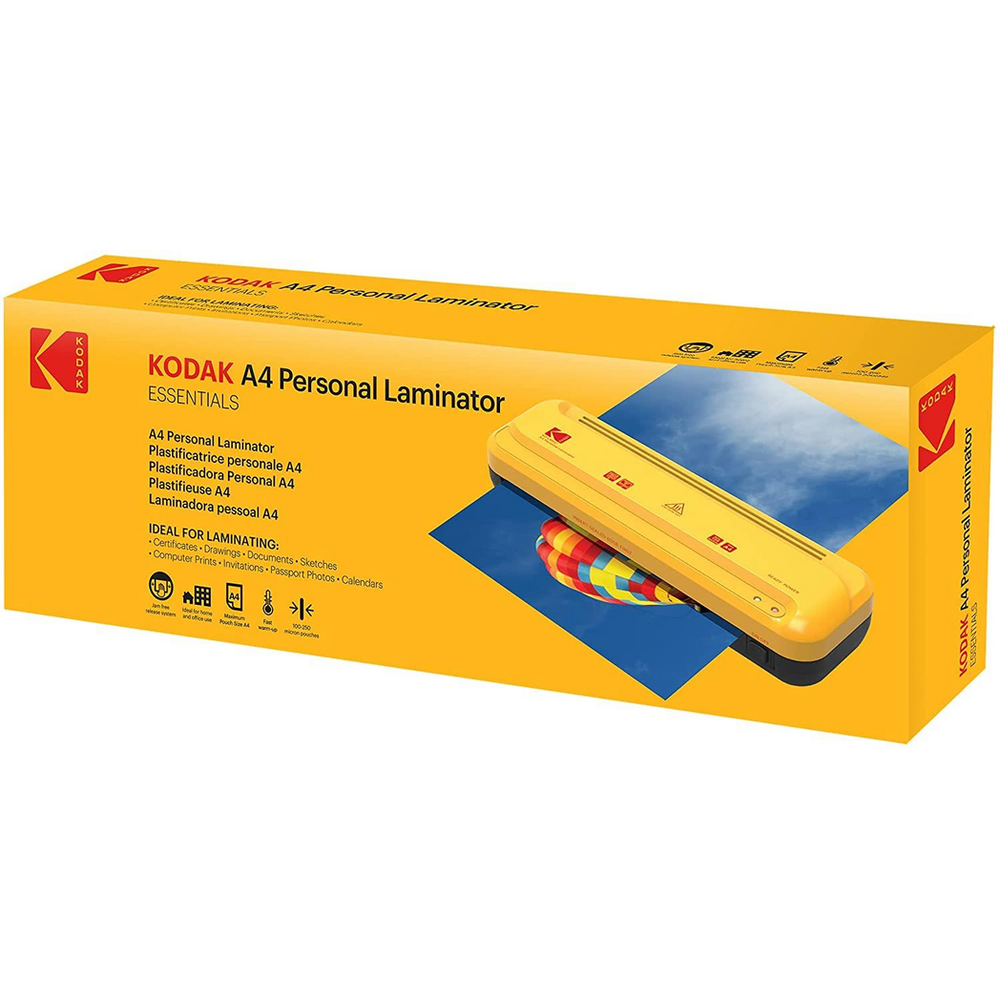 KODAK Laminator, Yellow/Black, A4 Kodak