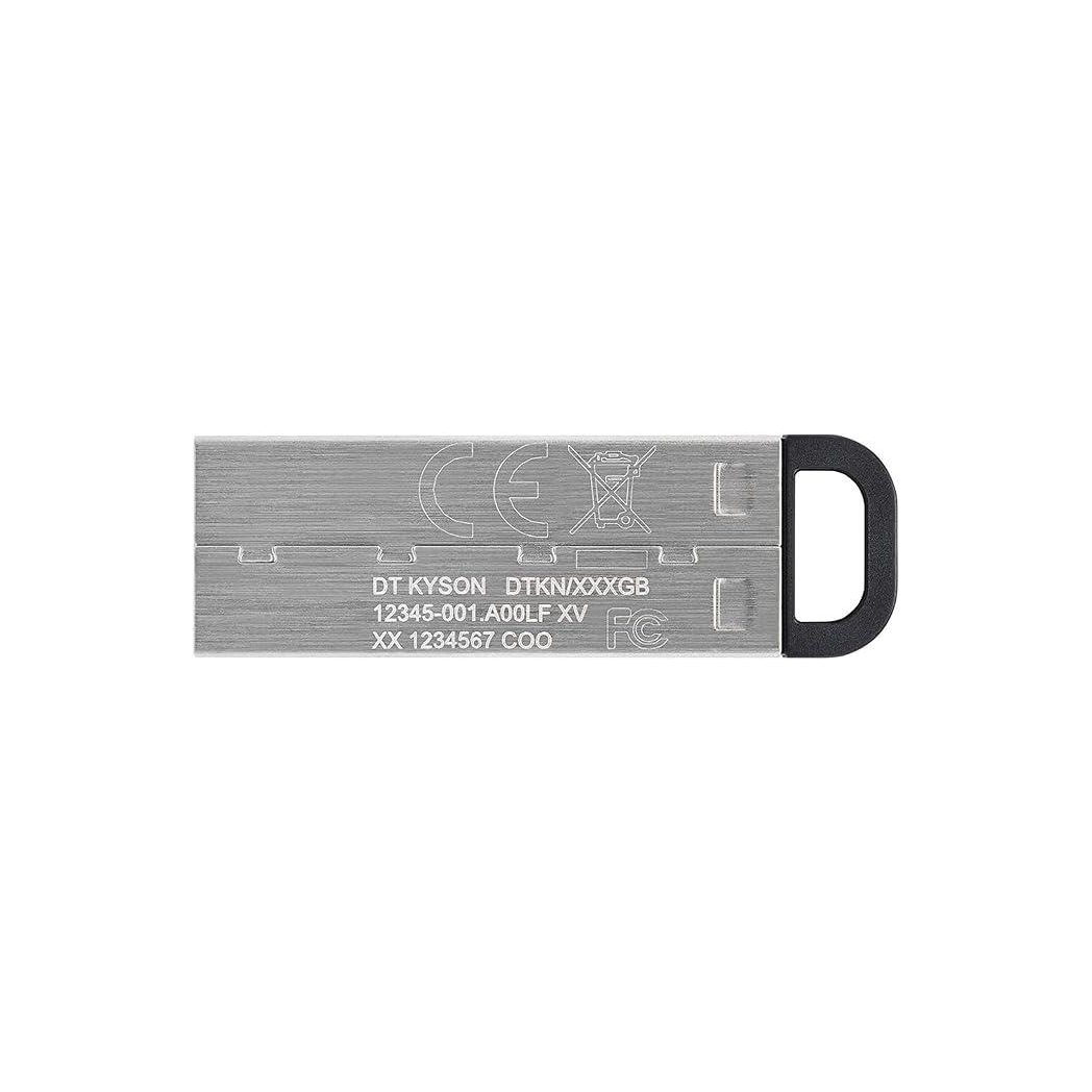 Kingston DataTraveler Kyson USB 3.2 Gen 1 Flash Drive 32GB - Stylish Capless Metal Case Kingston