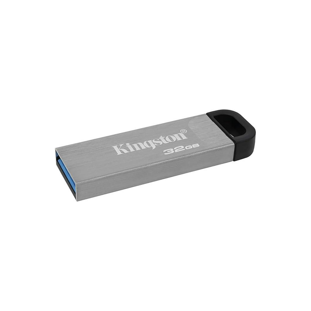 Kingston DataTraveler Kyson USB 3.2 Gen 1 Flash Drive 32GB - Stylish Capless Metal Case Kingston