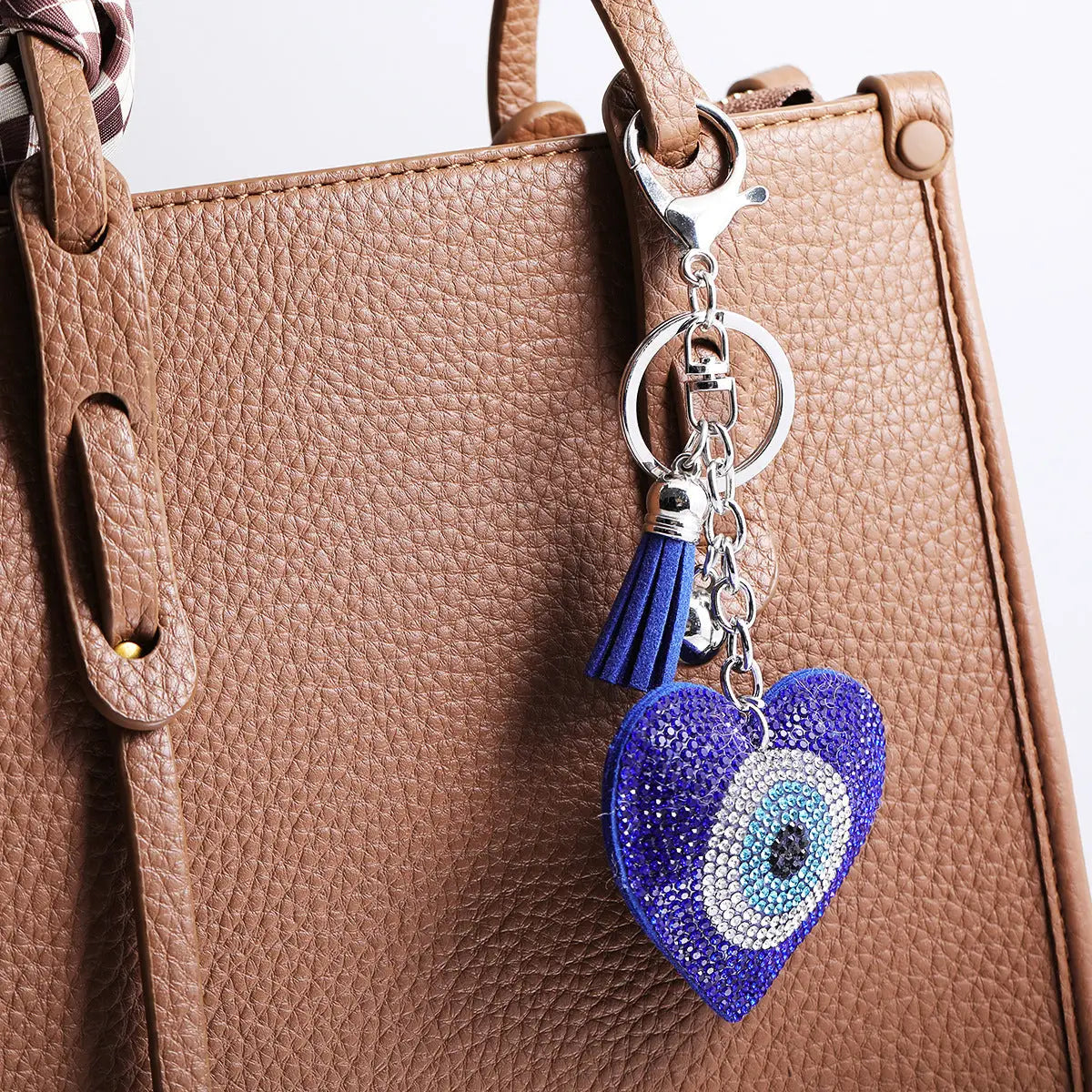 Leather Pendant Car Key Chain Accessories Charge Hub X