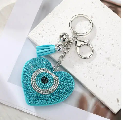 Leather Pendant Car Key Chain Accessories Charge Hub X