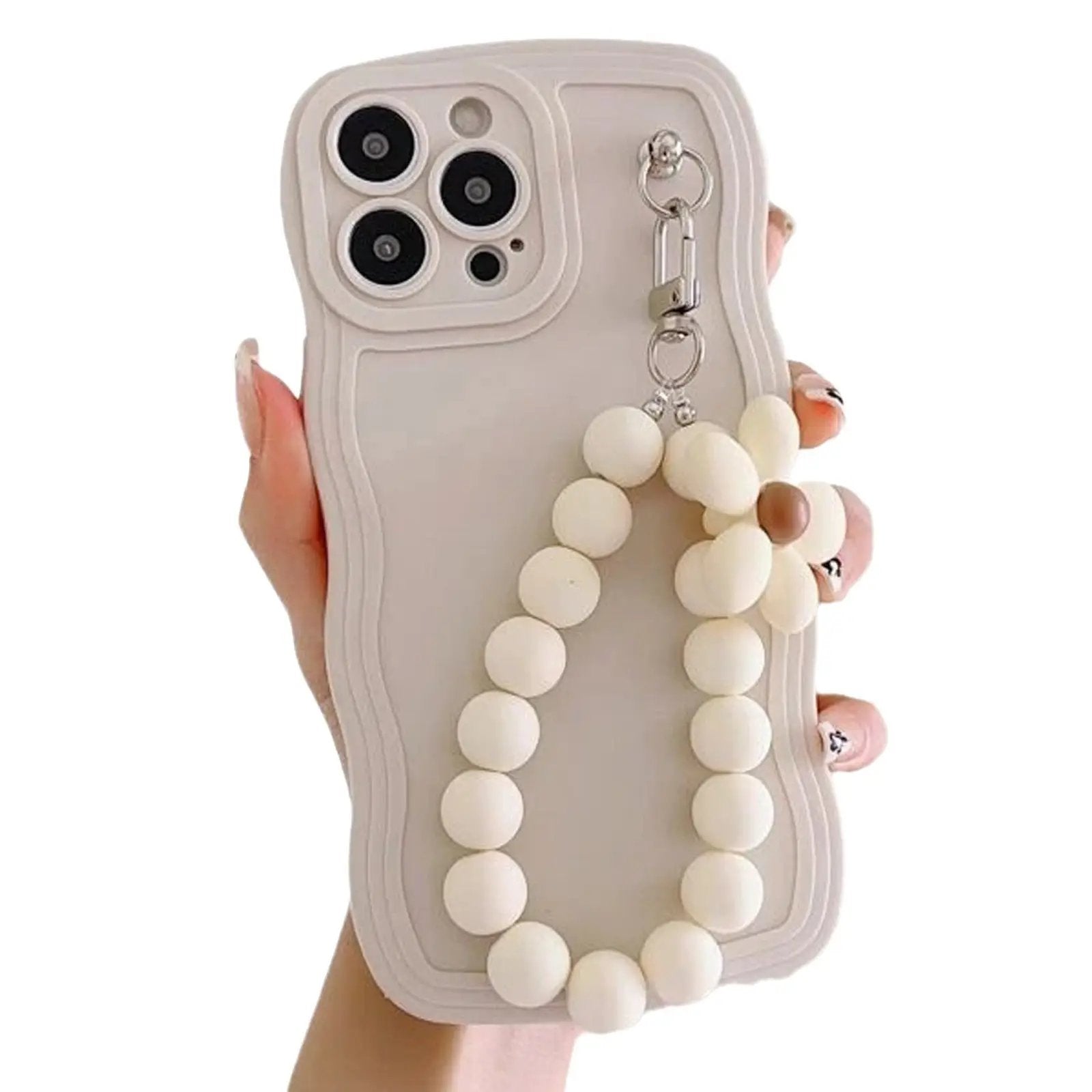 Little Flower Lanyard White Phone Case Charge Hub X