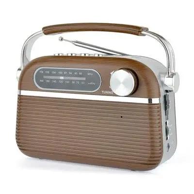 Lloytron Bluetooth Rechargeable Radio Vintage- N6403WD Lloytron