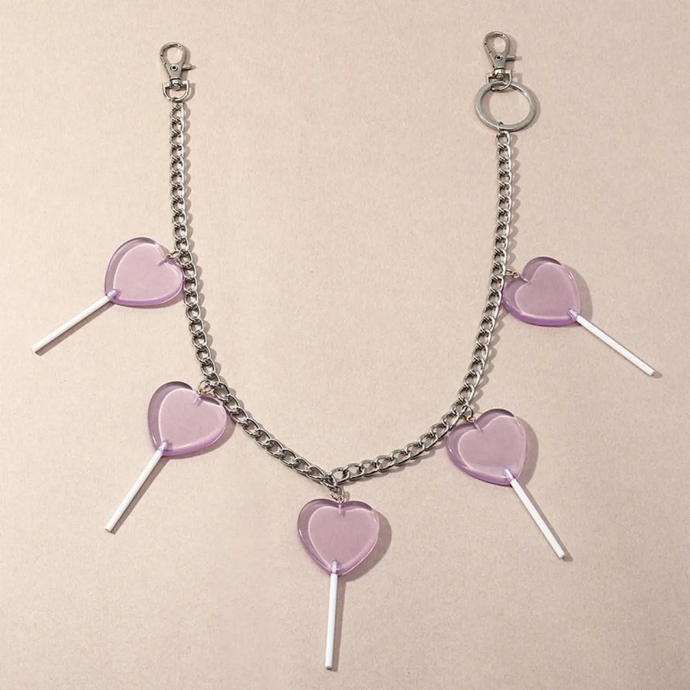 Lollipop Waist Chain Trouser Chain Girl Trouser Chain Charge Hub X