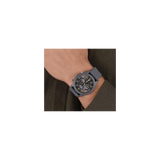 Lorus Mens Sports Chronograph Dated Grey/Yellow Dial Grey Rubber Strap Watch RT377JX9 Lorus