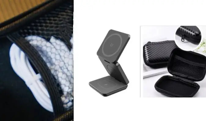 Magnetic Suction Wireless Charging And Folding Phone Holder - Charge Hub X