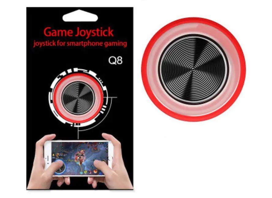 Mobile Game Joystick with Suction Cup – Touchscreen Controller for Android & iOS Gaming Phones Charge Hub X