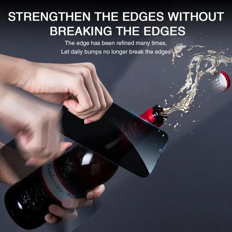 Mobile Phone Anti-peeping Tempered Glass Full Screen Charge Hub X