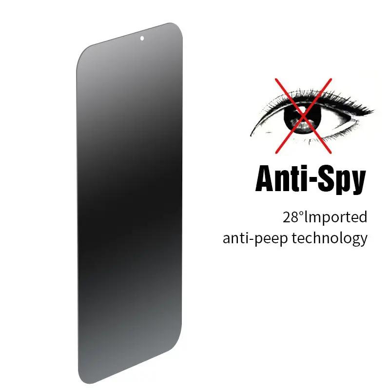 Mobile Phone Anti-peeping Tempered Glass Full Screen Charge Hub X