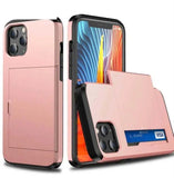 Mobile Phone Case with Slide Card Compartment Charge Hub X