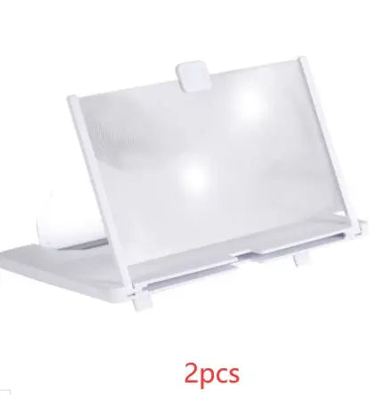 Mobile Phone Screen Magnifier Stand 3D HD Video Amplifier for Movies & Streaming Charge Hub X