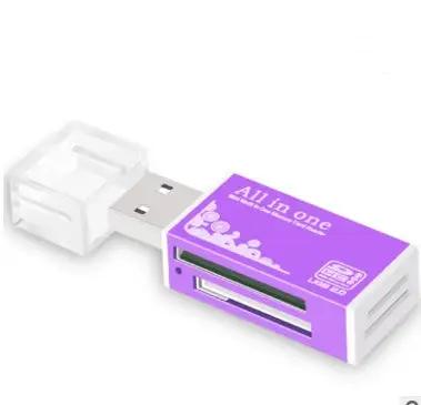 Multi In One Card Reader Mini Versatile SDTF Mobile Phone Camera Universal USB Memory Card High-speed Charge Hub X
