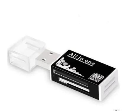 Multi In One Card Reader Mini Versatile SDTF Mobile Phone Camera Universal USB Memory Card High-speed Charge Hub X