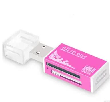 Multi In One Card Reader Mini Versatile SDTF Mobile Phone Camera Universal USB Memory Card High-speed Charge Hub X