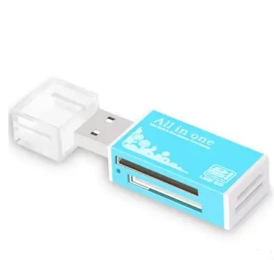 Multi In One Card Reader Mini Versatile SDTF Mobile Phone Camera Universal USB Memory Card High-speed Charge Hub X