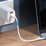 Multi-type Compact Cable Card with Cable & USB Adapter Storage Box Charge Hub X