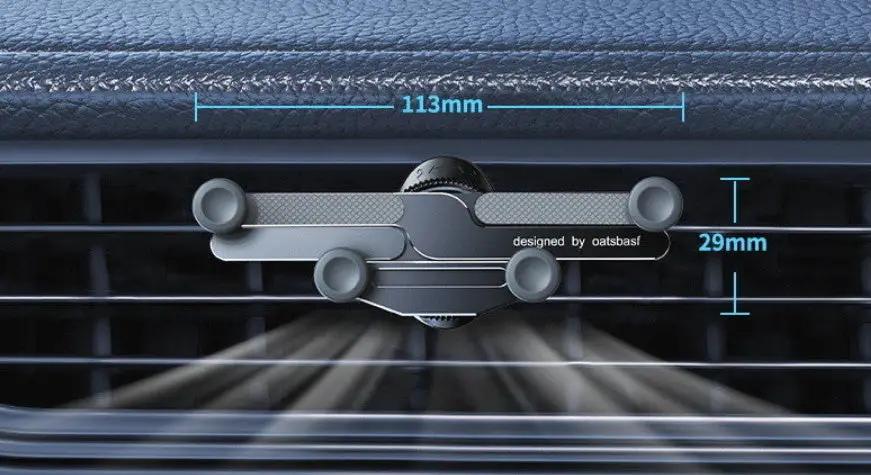 New Invisible Alloy On-board Bracket Paste Gravity Bracket Charge Hub X