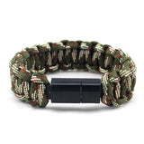 Mobile phone charger line bracelet Multi-function data cable Android USB charging data cable bracelet - Charge Hub X