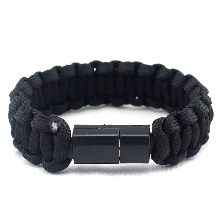 Mobile phone charger line bracelet Multi-function data cable Android USB charging data cable bracelet - Charge Hub X