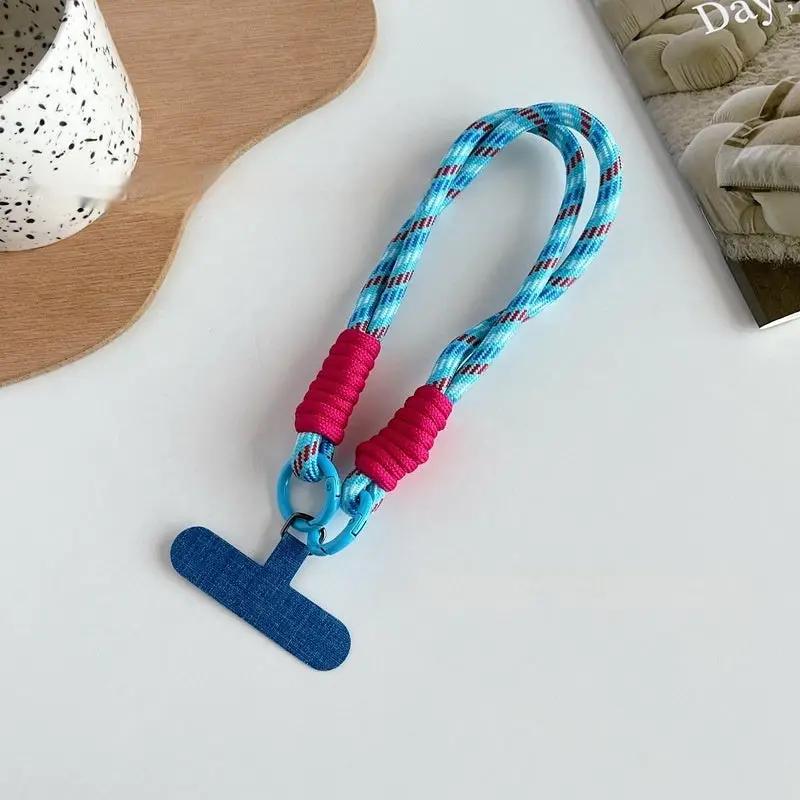 Nylon Portable Twist Mobile Phone Lanyard Charge Hub X