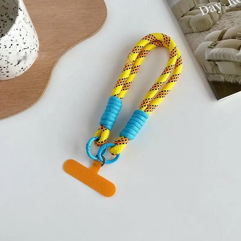 Nylon Portable Twist Mobile Phone Lanyard Charge Hub X