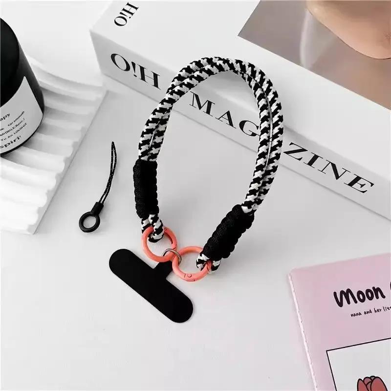 Nylon Portable Twist Mobile Phone Lanyard Charge Hub X