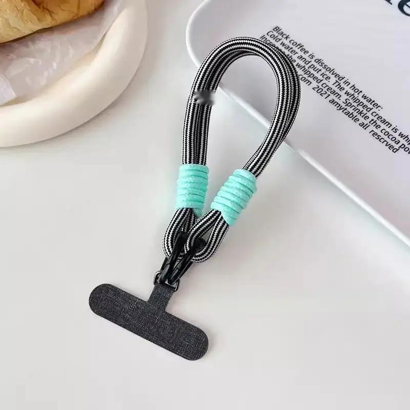 Nylon Portable Twist Mobile Phone Lanyard Charge Hub X