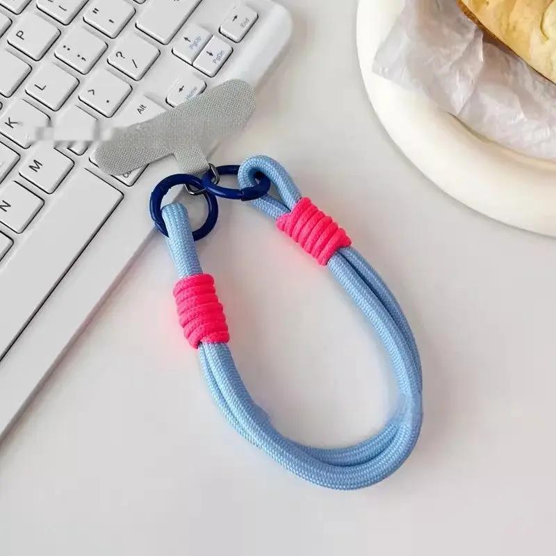 Nylon Portable Twist Mobile Phone Lanyard Charge Hub X