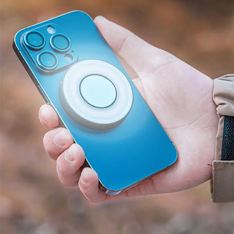 Portable Cell Phone Magnetic Fill Light LED Charging Charge Hub X