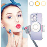 Portable Cell Phone Magnetic Fill Light LED Charging Charge Hub X